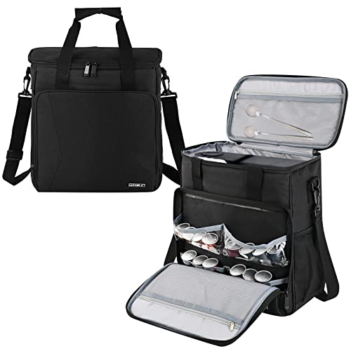  Travel Coffee Maker Carrying Bag Compatible With Keurig K-Mini Or K-Mini Plus, Single Serve Coffee Maker Portable Storage Bag With Shoulder Strap(Patented Design)