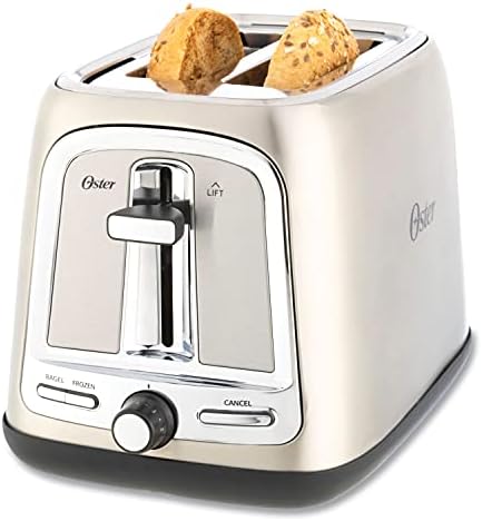 Oster® 2-Slice Toaster With Advanced Toast Technology, Stainless Steel