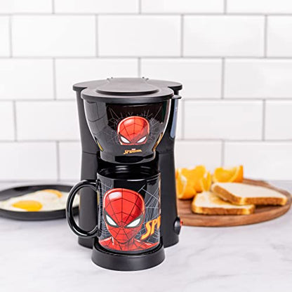  Spider-Man Single Cup Coffee Maker With Mug- Cup A Joe With Spidey