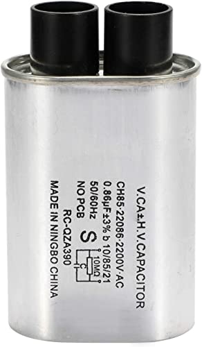  For BlueNatHxRPR 0.86 MFD UF Microwave Capacitor Compatible For GE WB27X10240 And Others