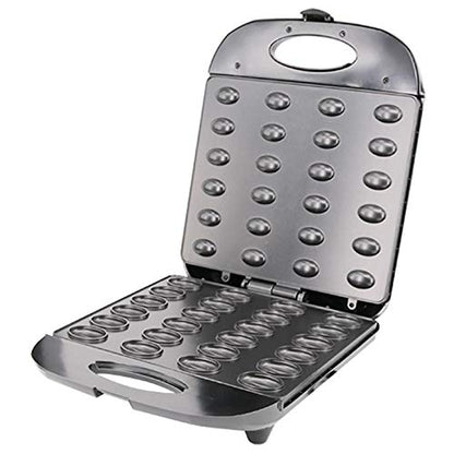  Affle Maker ， Mini Nut Waffle Electric Walnut Cake Maker Automatic Bread Baking Machine Bakeware Sandwich Iron Toaster Breakfast Pan Oven
