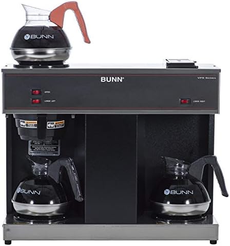 BUNN® 04275.0031 VPS 12-Cup Pourover Commercial Coffee Brewer, With 3 Warming Stations (120V/60/1PH)