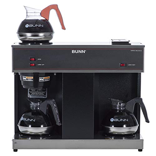BUNN® 04275.0031 VPS 12-Cup Pourover Commercial Coffee Brewer, With 3 Warming Stations (120V/60/1PH)