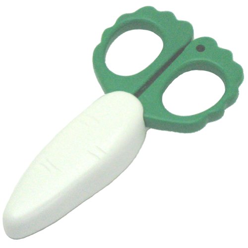  Kitamasa Mini Kitchen Scissors, With Magnet, Yasaiko, Daikon, Made In Japan