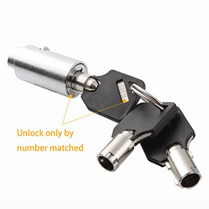  2 Pack High Security Vending Machine Key, Soda Machine Lock For Coke Machine, Pepsi Machine, Snack Machine, Candy Machine, Keyed Different