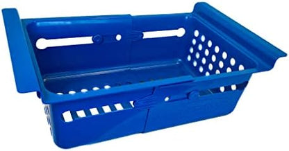  Single Basket - Universal Chest Freezer Organizer Basket -Fits Freezers 8 Cubic Feet To 15 Cubic Feet- Single Adjustable Basket (1 Basket Only)