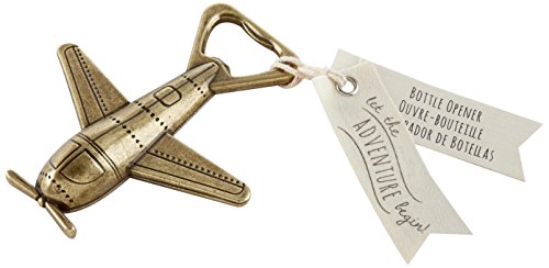  Let The Adventure Begin Bottle Opener, Single, Bronze