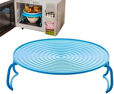  Folding Microwave Tray,Foldable Steaming Tray | Microwave-Safe Plate Cooking Tray With Foldable Handles For Bowls Water Cup