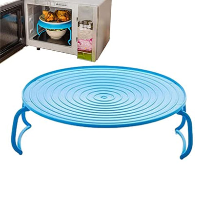  Folding Microwave Tray,Foldable Steaming Tray | Microwave-Safe Plate Cooking Tray With Foldable Handles For Bowls Water Cup