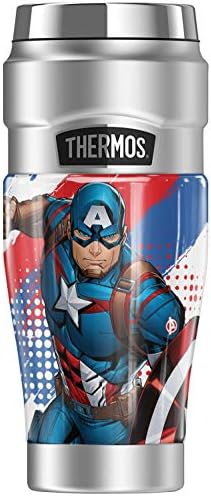 Thermos MARVEL - Hulk Incredible STAINLESS KING Stainless Steel Travel Tumbler, Vacuum Insulated & Double Wall, 16oz