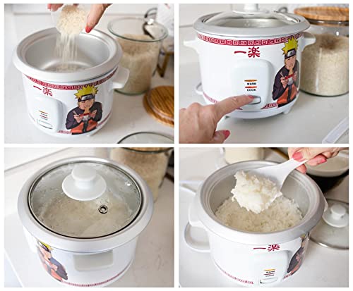  Aruto Shippuden Ichiraku Ramen Automatic Rice Cooker & Warmer | Holds 24 Ounces