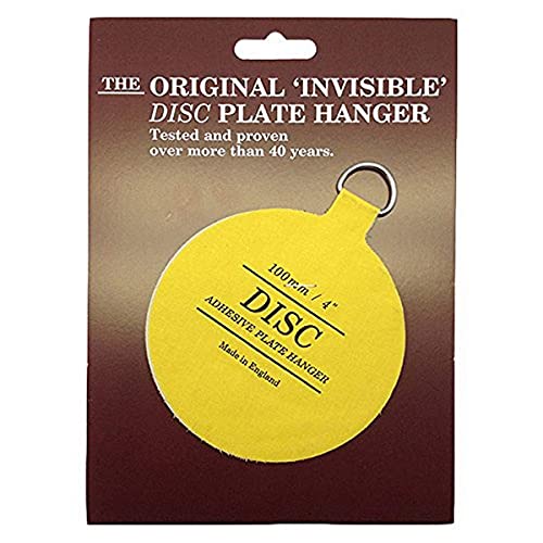  Flatiron Disc Invisible Plate Hanger, 4-Inch - SET 2