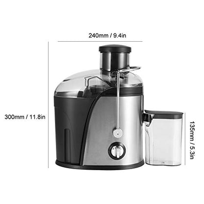  500ML Electric R, R Machines Vegetable And Fruit Extractor Blender Anti-splatter Easy To Clean For (US Plug 110V)