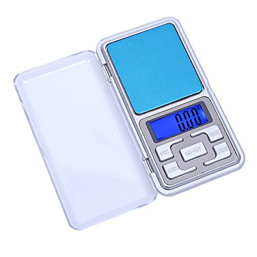  Gram Weighing Scale ，Mini Pocket Balance Weigher With LCD Display，Electronic Gram Scale For Jewelry Seasoning Kitchen