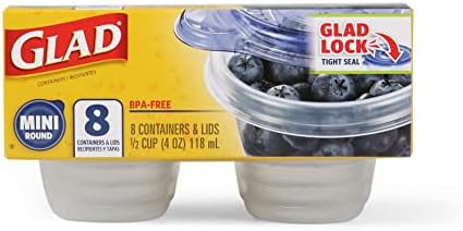  Ware Deep Dish Food Storage Containers | Large Rectangle Food Storage, Food Containers Hold Up To 64 Ounces Of Food | Glad Containers With Glad Lock Tight Seal, 3 Count