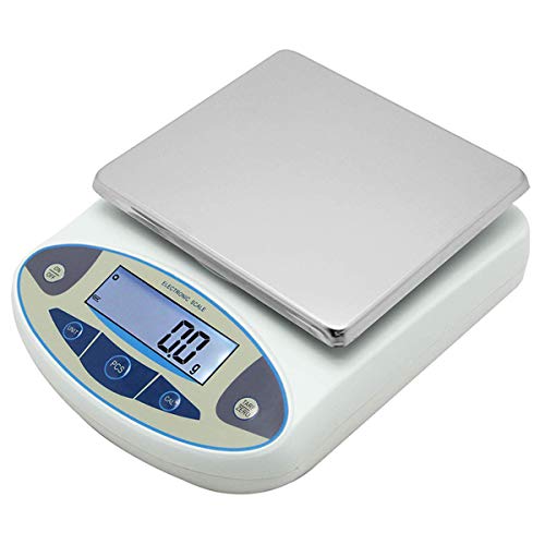  Lab Scale 20kgx0.1g Digital Precision Scale Electronic Balance Laboratory Weighing Industrial Scale Kitchen Counting Scale Scientific Scale Calibrated (20kg, 0.1g)