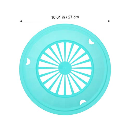  10Pcs Bbq Paper Plate Holder Reusable Plastic Paper Plate Holder Barbecue Paper Plate Round Plate Trays Plastic Dinnerware For Party BBQ And Camping Paper Plate Tray Picnic Disposable Plates Holder