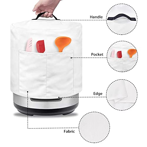  Orange Flowers Kitchen Dust Cover Dust-proof Cover Kitchen Dust Cover For Rice Cooker Appliance Protector Kitchen Rice Cooker Cover Washable