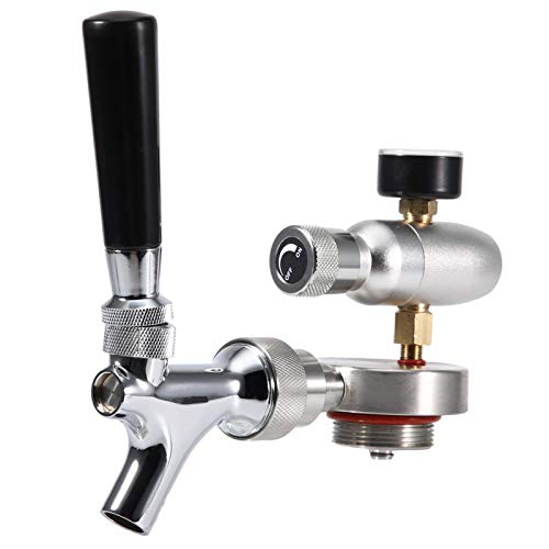  Beer Faucet Stainless Steel Beer Spear Faucet Tap Dispenser Kit For 2L/3.6L/4L Mini Keg Beer Growler