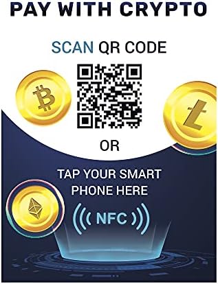  Sell Your Things - QR Code And NFC Tag - Easily Programmable - One - Sided Storefront Window Decal