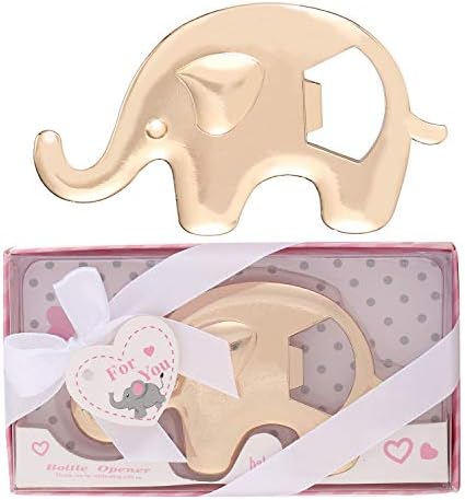  Ack Of 16 Bottle Opener Boy Baby Shower Party Favor Bottle Shaped Bottle Opener Baby Shower Return Gifts For Guest Wedding Party Souvenir Birthday Bridal Shower (Pink Bear, 16)