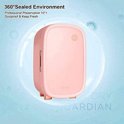  Kincare Fridge 12 Liter, 10°C/50°F + Intelligent Constant Temperature Control Mini Fridge For Makeup Storage, Professional Beauty Fridge For Skin Care