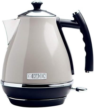  Aden 75008 COTSWOLD 1.7 Liter Stainless Steel Retro Electric Kettle With Auto Shut-Off And Boil-Dry Protection (Sage)