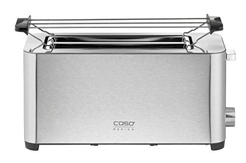  ASO 4 Slice, Wide Slot Toaster, Stainless Steel, Cancel, Defrost, Bagel, 6 Browning Settings, Warming Tray, 11926