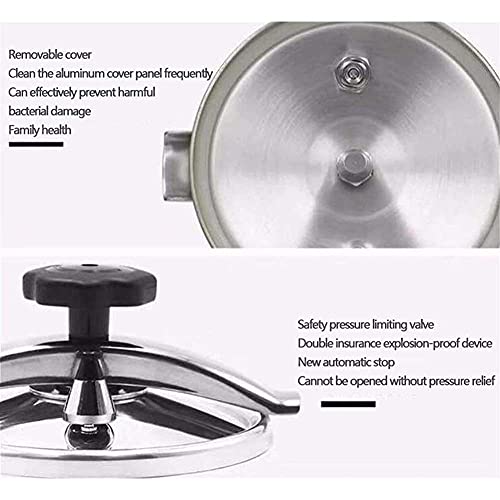  Kitchen Large Capacity Cooking Utensils, Pressure Cooker, Explosion Proof Pressur Einstant Pot-Anti Scald Heat Insulating Handle Large Capacity (Size : 4L)