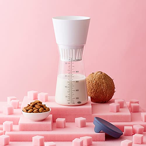  Chef'n Nut Milk Maker, Recipes Included, Blue