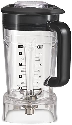  Olf Gourmet Pro-Performance Blender, 64 Oz Jar, 4 Program Settings, 12.5 AMPS, Blends Food, Shakes And Smoothies, Red Knob, Stainless Steel (WGBL200S)
