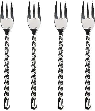 4-Piece Knife Set-Silver Tear Collection Polished/Matte Stainless Steel Spreaders, Cheese And Butter Spreading Knives, Dishwasher Safe