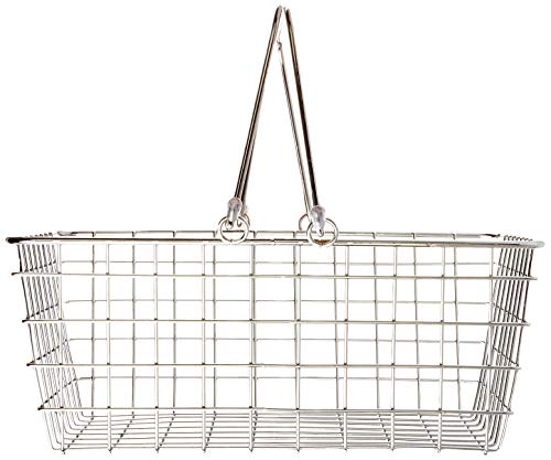  Wire Storage Basket, Medium, Chrome (43270)