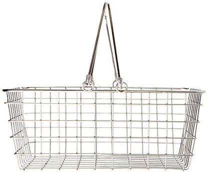  Wire Storage Basket, Medium, Chrome (43270)