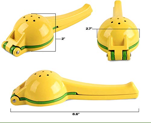  Leara Lemon Lime Squeezer Juicer Citrus Press Premium Grade Metal Easy Lime Squeezer