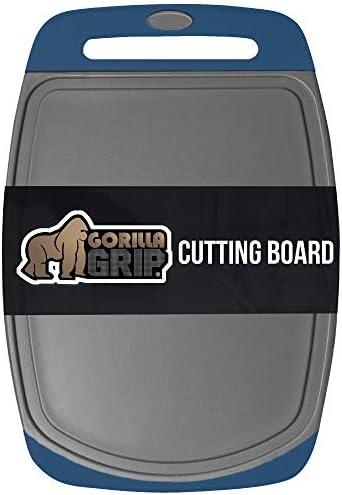  Reversible, Oversized, Thick Cutting Board, Easy Grip Handle, Deep Juice Grooves, Slip Resistant, Large Kitchen Chopping Boards For Meat, Veggies, Fruits, Dishwasher Safe, 16x11.2, Mint
