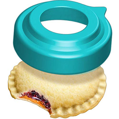  Ndwich Cutter And Sealer (Circle) - Uncrustables Sandwich Maker - Great For Lunchbox And Bento Box - Boys And Girls Kids Lunch - Sandwich Cutters For Kids