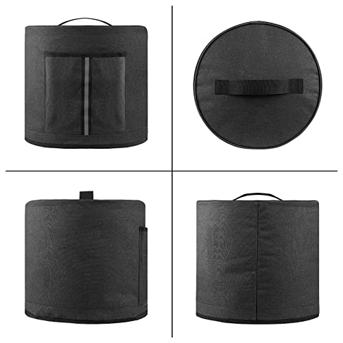  Kingshion Electric Pressure Cooker Cover Compatible With Electric Pressure Cooker,Slow Cooker Dustproof Cover For Most 8-Quart Slow Cookers And 8-Quart Electric Pressure Cookers (Dark Grey)