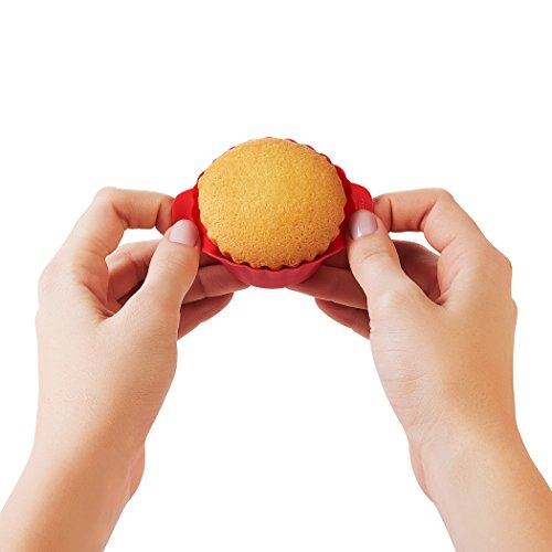 OXO Good Grips Silicone Baking Cups, Multicolor 3 Oz.(Pack Of 12)