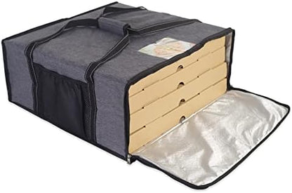  Insulated Pizza & Food Delivery Bags Pizza Bag,Pizza Carrier Warmer Bag For Delivery,20" X 20" X 8"(Upgrade)