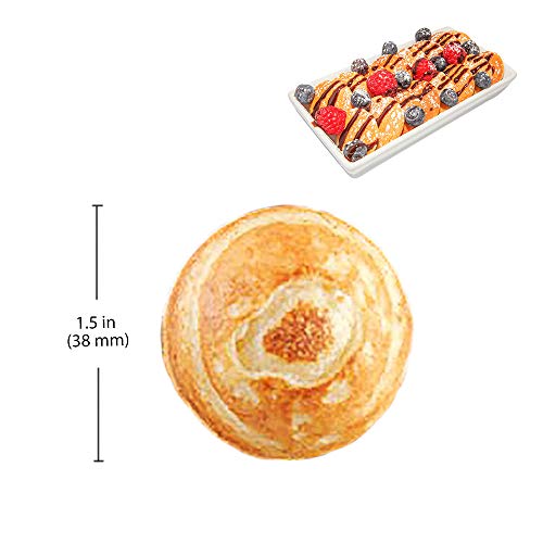  Mini Dutch Pancake Maker | Poffertjes Maker | 110V (25 Pancakes)
