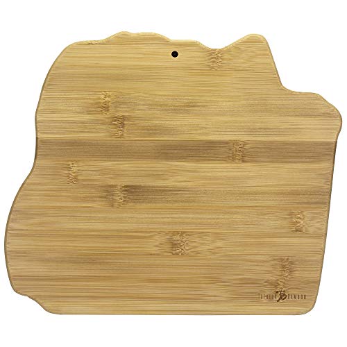  San Francisco City Life Bamboo Serving And Cutting Board