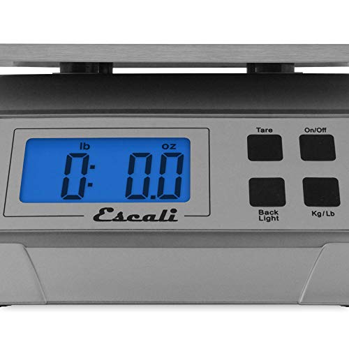  Alimento 136DK Digital Kitchen Scale, Elite Food Measuring To The Gram With Removable Stainless Steel Platform And LCD Display, Baking And Cooking Made Simple