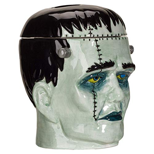  Frankenstein Head Ceramic Cookie Jar