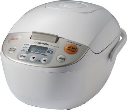  NL-AAC10 Micom Rice Cooker (Uncooked) And Warmer, 5.5 Cups/1.0-Liter, 1.0 L,Beige