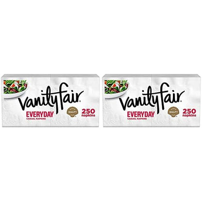  Everyday Paper Napkins, 250 2-Ply Disposable Napkins