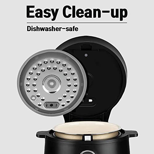  Anu Mini Low Carb Digital Programmable Multi-Functional Rice Cooker, Reduce Sugar Slow Cooker, Warmer, 3 Cups (white Rice), 1 Cup (Low Carb Rice) Uncooked, One-Touch Cooking, 24 Hours Delay Timer, Auto Keep Warm Feature