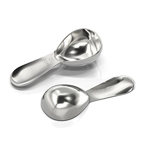  - Stainless Steel Coffee Scoop (2 Tablespoon Scoop) Exact Measuring Spoon For Coffee, Tea, Sugar, Flour And More! …