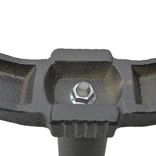  Bar Height Metal Table Base For Restaurants 22W X22D X40.75H | Our Cast Iron Table Base Is Perfect For Restaurants, Coffee Shops, Lounge Areas, And More |THT4302-22BH Made In North America