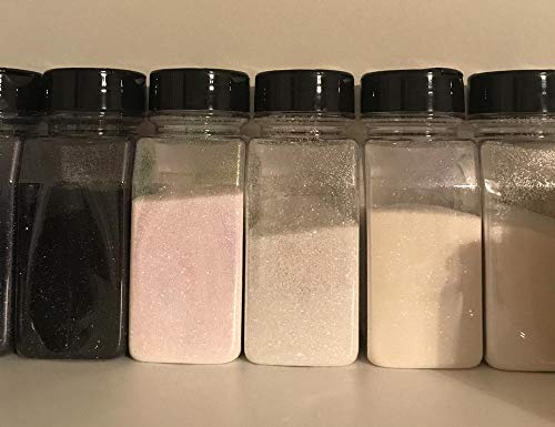  16 Pack 9 Oz Plastic Spice Jars Bottles Containers With Black Cap – Perfect For Storing Spice, Herbs And Powders